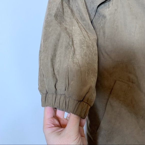 Vintage Braetan sz L Cappuccino Brown Women’s Coat Poly/Nylon blend Outer 22x31” - Picture 5 of 12